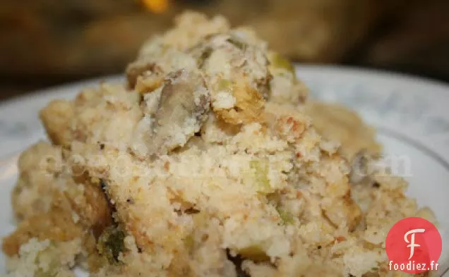 Pain de Maïs du Sud et Vinaigrette aux Huîtres (Farce)