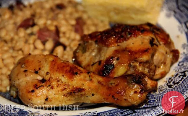 Poulet Grillé aux Herbes au Citron