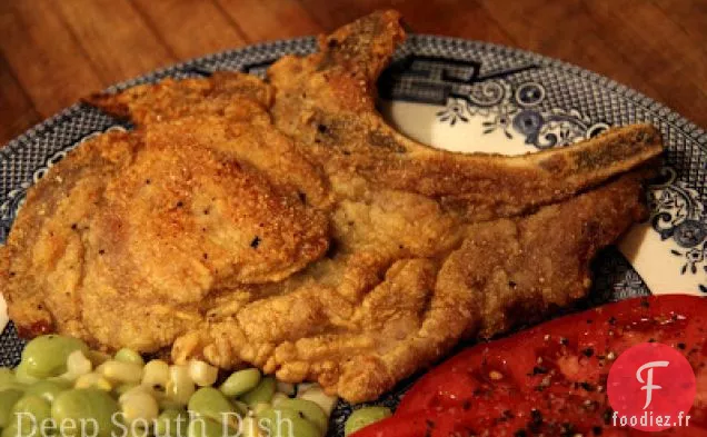 Côtelettes De Porc Frites