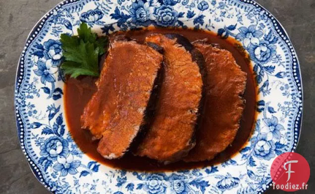 Rôti de Bœuf Braisé au Vin Rouge