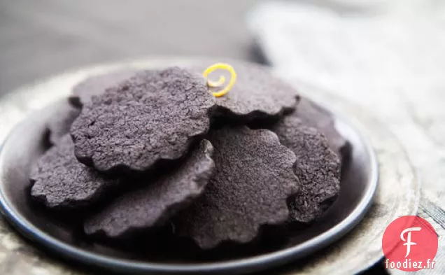Biscuits Sablés Au Chocolat Et à l'Orange