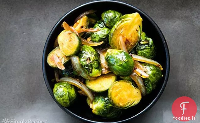 Choux de Bruxelles Glacés Hoisin