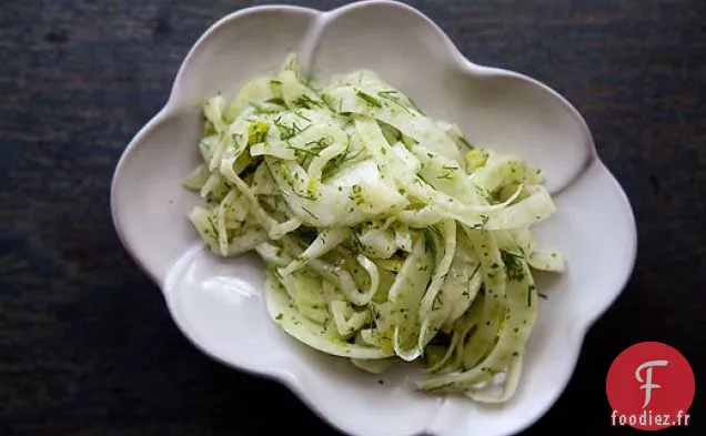 Salade de Fenouil à la Vinaigrette à la Menthe