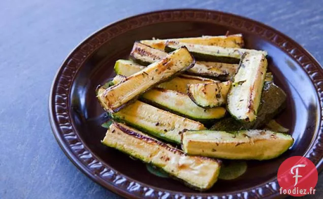 Courgettes Rôties à l'Ail