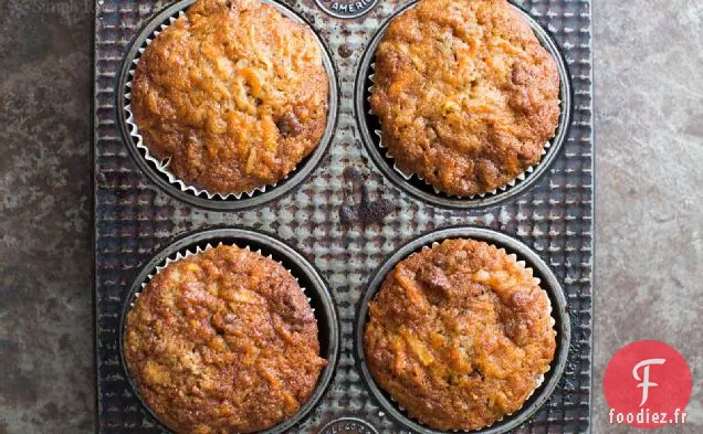 Cupcakes Aux Pommes Et aux Carottes
