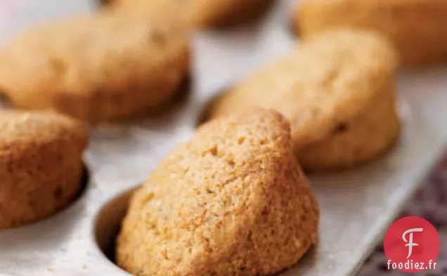 Muffins Au Germe de Blé Orange-Canneberge