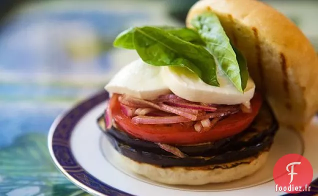 Sandwich Aux Aubergines Grillées