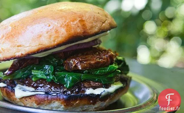 Burger aux Champignons Portobello