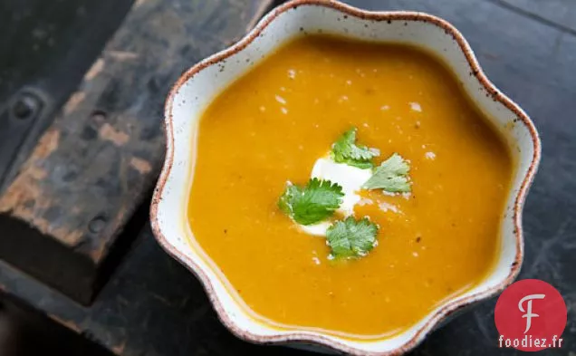 Soupe de Courge Musquée Au Curry