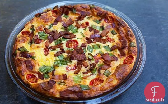 Quiche Sans Croûte au Fromage