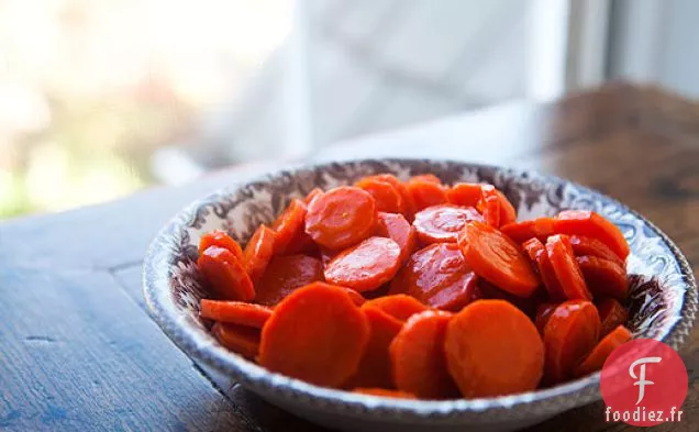 Carottes Glacées à l'Érable Et à l'Orange