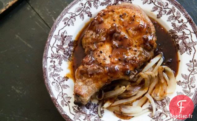 Côtelettes de Porc au Sirop d'Érable du Vermont
