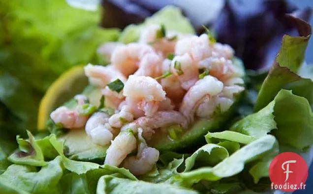Salade de Crevettes de la Baie et Avocat