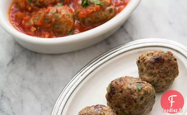 Boulettes de Viande aux Champignons de Dinde