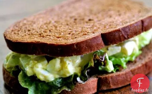 Sandwich à la Salade d'œufs Rapide et Facile
