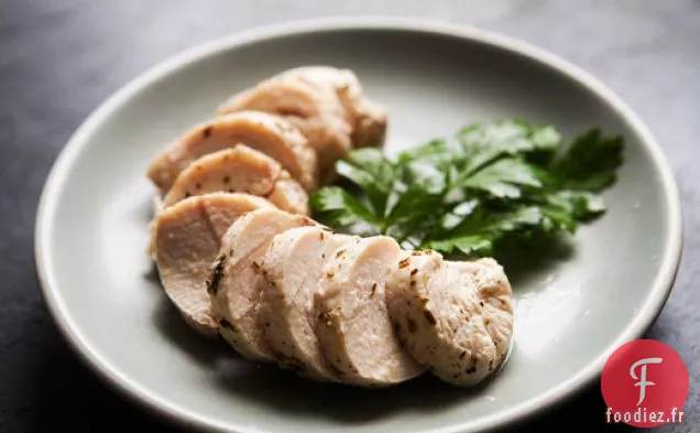 Poulet Poché Façon Restaurant