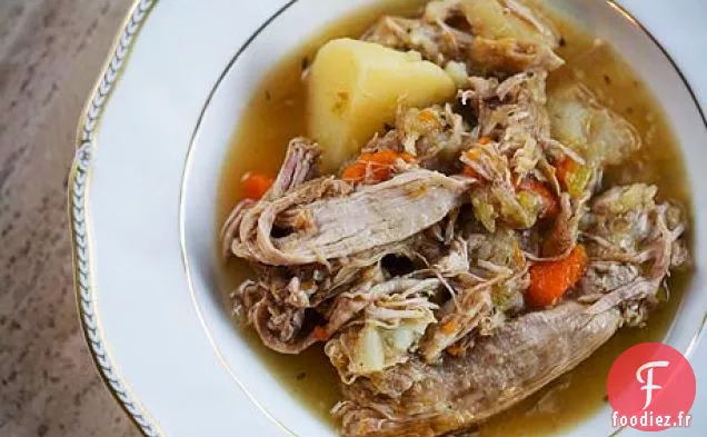 Cuisses de Dinde Braisées