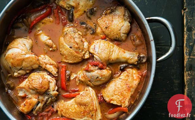 Poulet Cacciatore Poulet de Style Chasseur M diterran en Recettes