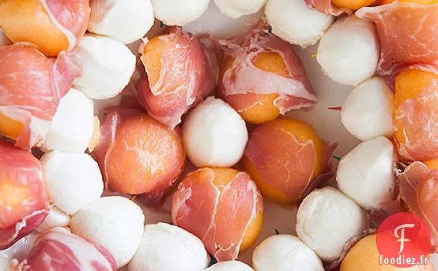 Prosciutto, Melon et Mozzarella
