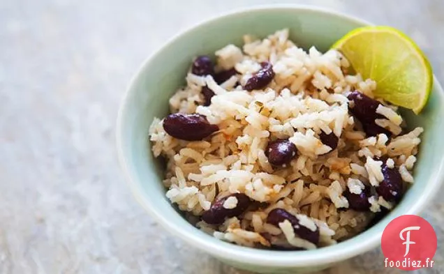 Riz et Haricots à la Noix de Coco