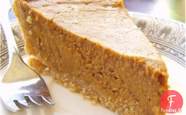 Tarte à la citrouille sans produits laitiers et sans soja