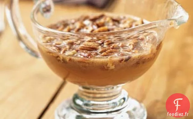 Sauce Aux Noix de Pécan au Bourbon