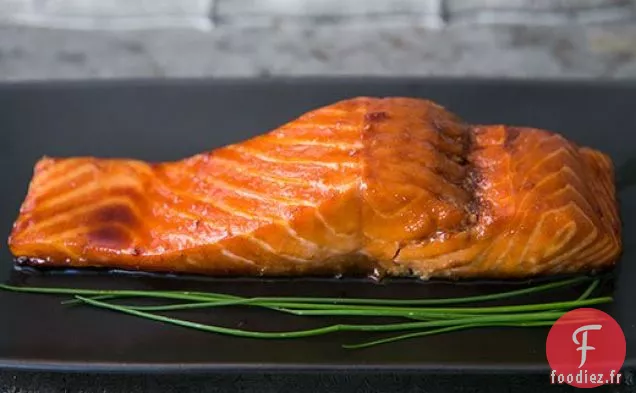 Saumon Glacé au Gingembre Et au Saké