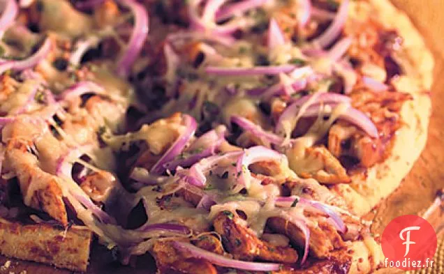 Pizza au Poulet BBQ