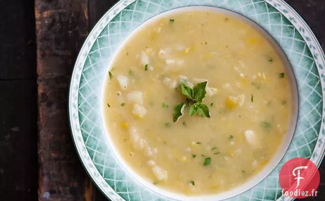Soupe de Poireaux aux Pommes De Terre