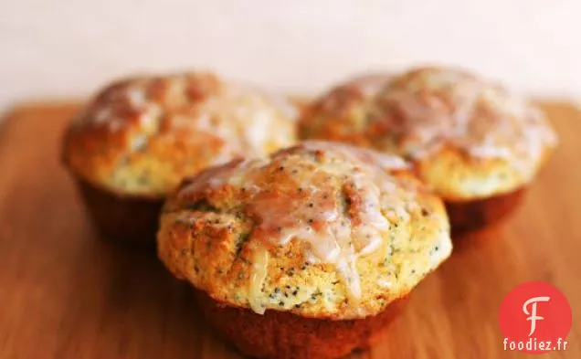 Muffins aux Graines de Pavot au Citron