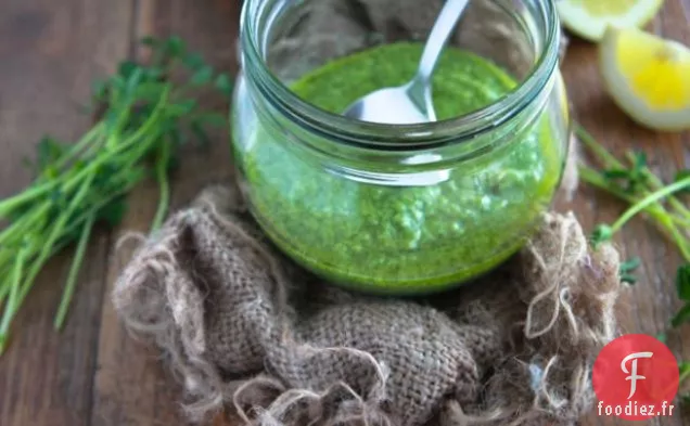 Pesto Pepita au Citron et gril London