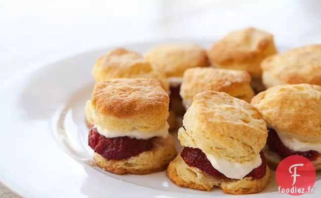 Sliders Shortcake aux Fraises