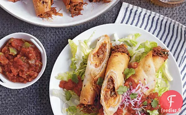 Taquitos Au Picadillo De Porc