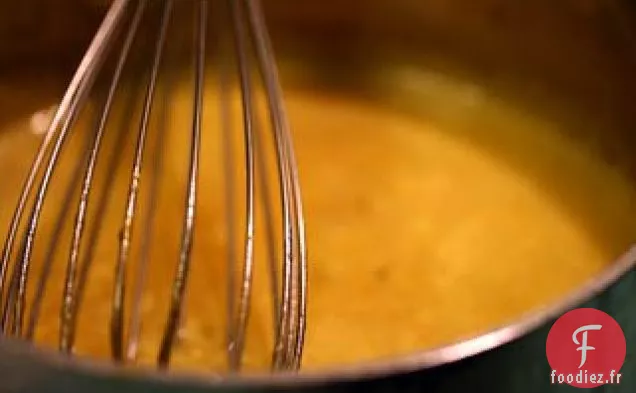 Sauce au Beurre d'Orange (Beurre Blanc) pour Fruits de mer