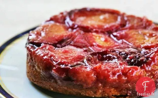 Gâteau aux Prunes À l'Envers
