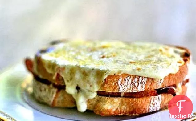 Croque Monsieur Sandwich Jambon et Fromage