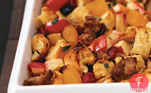 Farce aux Pommes et aux Saucisses