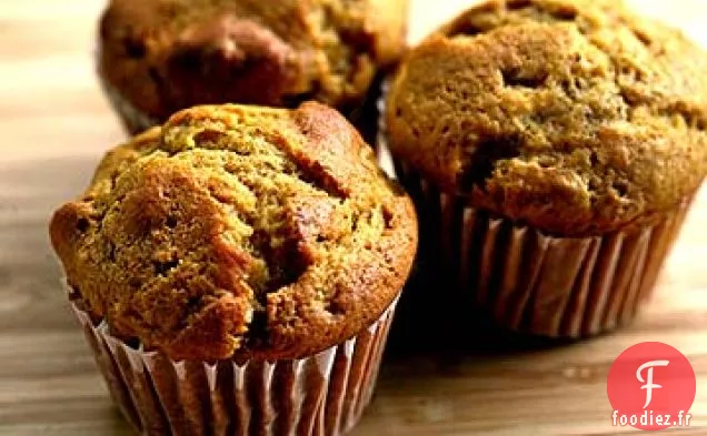 Muffins à la Citrouille Et au Gingembre