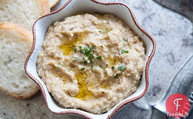 Trempette aux aubergines (Baba Ghanouj)