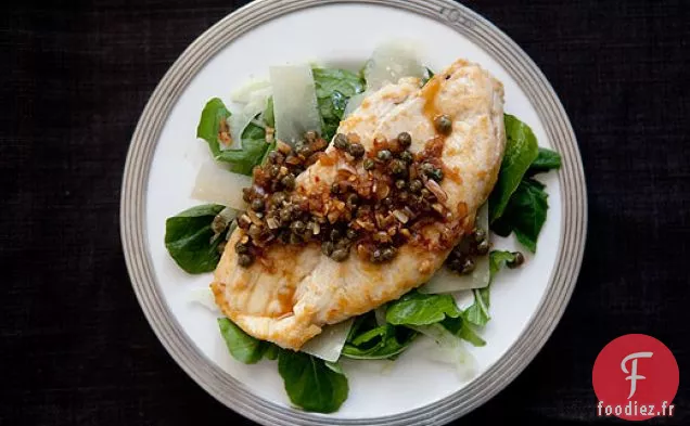 Escalopes de Poulet à la Sauce aux Câpres