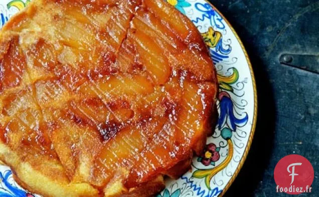 Gâteau aux Pommes À L'Envers