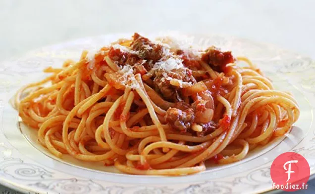 Spaghetti À la Saucisse Italienne FACILE