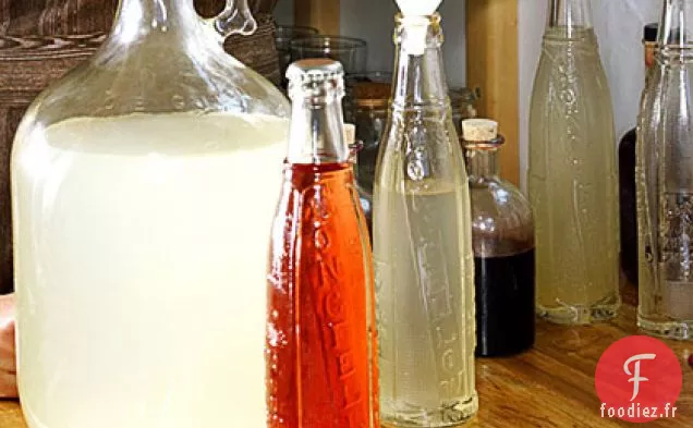 Soda à la Citronnelle aux Agrumes en Bouteille