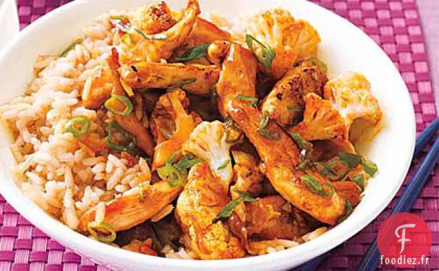 Sauté de Poulet Sucré et Épicé