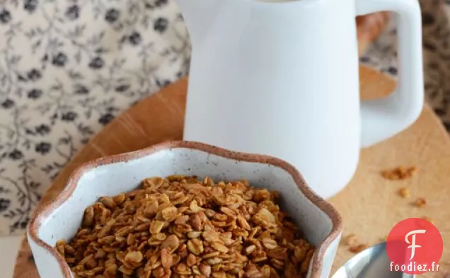 Granola aux Épices à la Citrouille