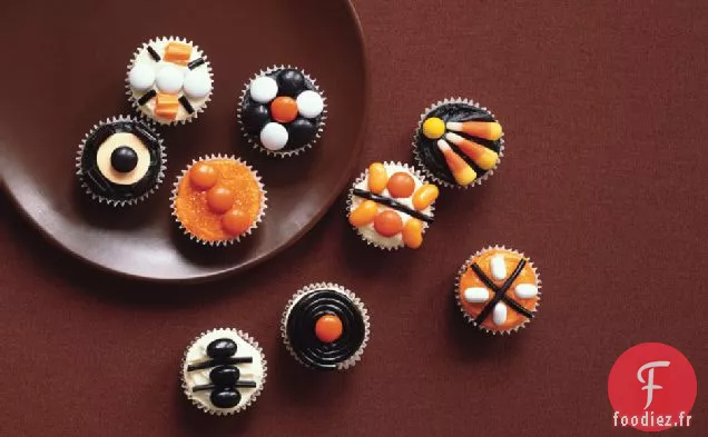 Mini Cupcakes à la Citrouille d'Halloween