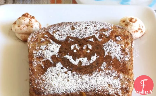 Pain Perdu Farci à la Ricotta et à la Citrouille