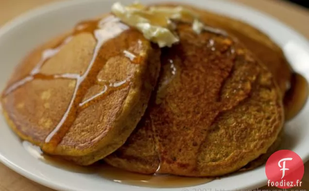 Crêpes à la Citrouille de Blé Entier