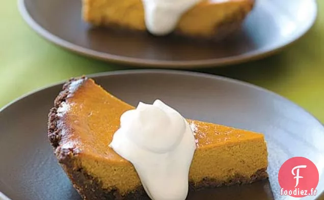 Tarte au Mascarpone à la Citrouille et à l'Orange