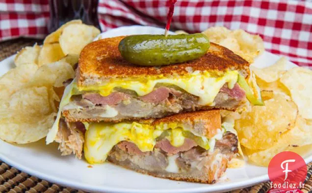 Sandwich au Fromage Grillé Cubain